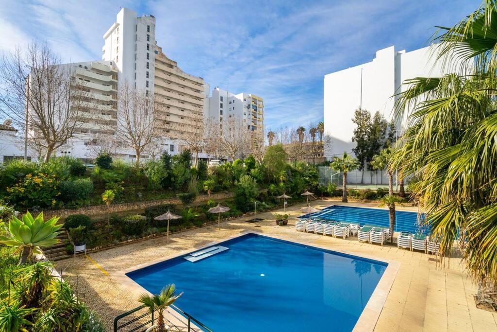 Praia Da Rocha, 4G Jardins Da Rocha, Sunny Studio, Air Conditioning, Two Pools, Internet, Parking, By Ig Portimão Esterno foto
