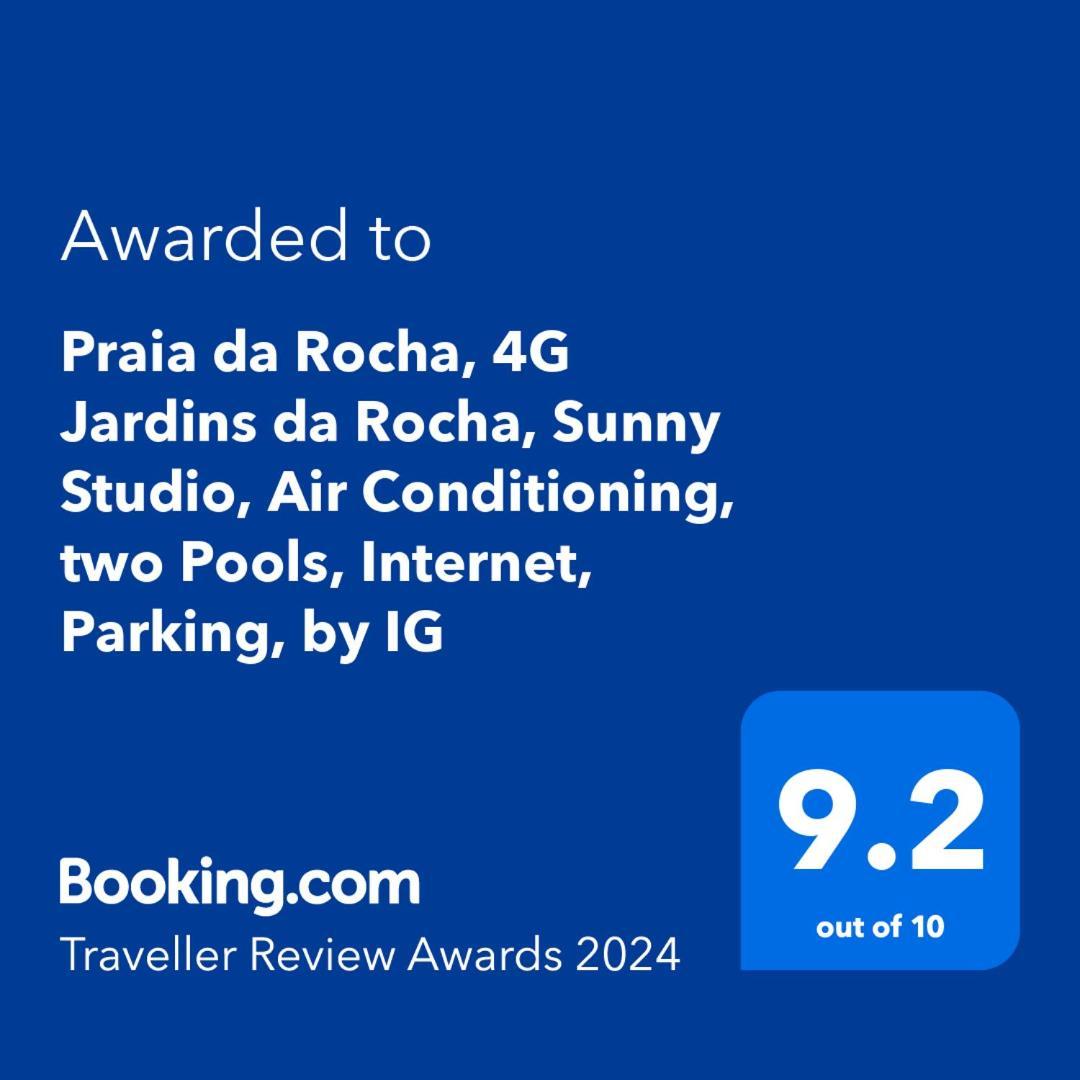Praia Da Rocha, 4G Jardins Da Rocha, Sunny Studio, Air Conditioning, Two Pools, Internet, Parking, By Ig Portimão Esterno foto